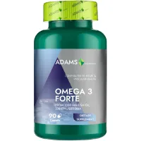 Omega 3 Forte (33% EPA, 22% DHA), 90cps, Adams Supplements