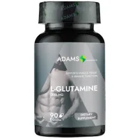 L-Glutamine 500mg, 90cps, Adams Supplements
