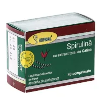 Spirulina 500mg + Catina 40cpr Hofigal