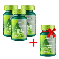 Pachet Green Coffee Adams 3+1 gratis
