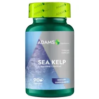 Sea Kelp (Iod natural) 600mg, 90cps, Adams Supplements