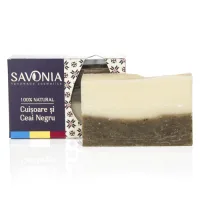 Sapun Cuisoare & Ceai Negru, 90gr, Savonia