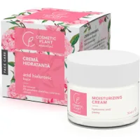 Crema Hidratanta Delicata cu Acid Hialuronic si Bujor 50ml Cosmetic Plant