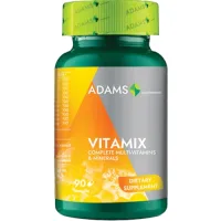 VitaMix, Multivitamine - Minerale, 90tab, Adams Supplements