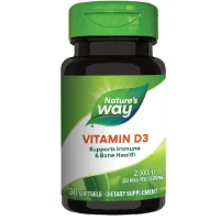 Vitamin D3 2000 UI, 30cps, Natures Way