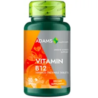 Vitamina B12 1000mcg 30tab, Adams Supplements