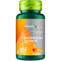 Magneziu Taurate, 30cps, Adams Supplements