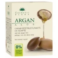 Crema Restructuranta Noapte Ulei Argan & Aloe 50ml Cosmetic Plan