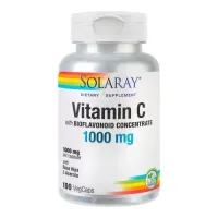 Vitamina C 1000mg, 100cps, Solaray