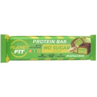 Baton proteic cu vitamine, Pistachio, 40g, Brain Foods