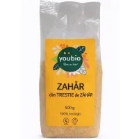Zahar din trestie de zahar, organic, 500g, youbio