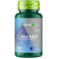 Sea Kelp (Iod natural) 600mg, 30cps, Adams Supplements