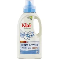 Detergent lichid pentru rufe delicate si lana, 500ml, Klar