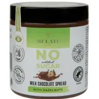 Crema Tartinabila Cu Ciocolata Cu Lapte Cu Alune De Padure Fara Zahar 230g Mulate