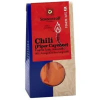 Chili Foarte Iute Macinat, Eco, 40g, Sonnentor