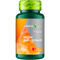 Bisglicinat de Fier, 30cps, Adams Supplements