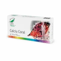 Calciu Coral, 30 capsule, ProNatura