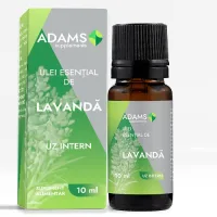 Ulei esential de Lavanda 10ml uz intern, Adams Supplements