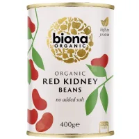 Fasole rosie boabe, conserva, bio, 400g, Biona