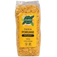Fulgi de porumb, fara gluten, organic 250g, youbio