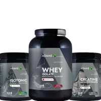 Pachet Izolat Capsuni, Creatina, Isotonic - Adams Supplements