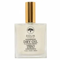 Ulei organic uscat cu sclipici, Platinum Drops, Renaissance, 100ml, Eolia