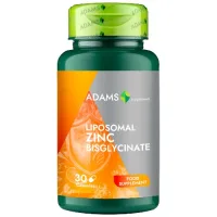 Zinc Bisglicinat Liposomal 50mg, 30cps, Adams Supplements