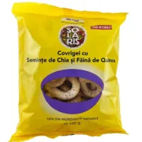 Covrigei cu Seminte de Chia si Faina de Quinoa Solaris 100gr