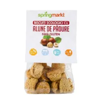 Biscuiti Bio cu Alune de padure, fara gluten, 100gr, springmarkt
