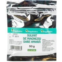 Sulfat de Magneziu, Sare Amara, Uz intern, 50g, Biogalenica
