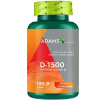 Vitamina D-1500, 180 tab, Adams Supplements