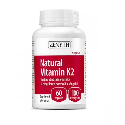 Natural Vitamin K2 60cps Zenyth