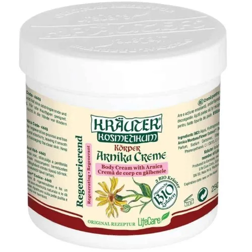Crema de corp regeneranta cu arnica montana, 250ml, Krauter