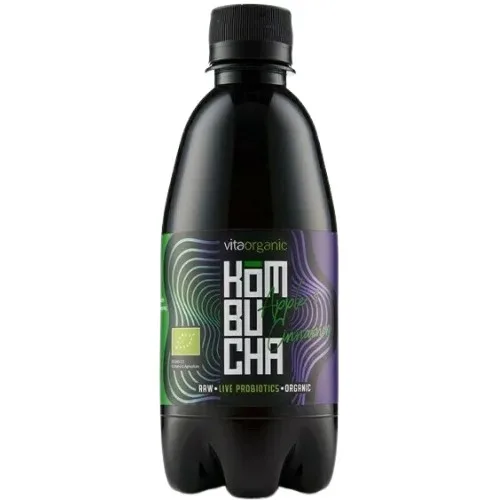Kombucha Cu Mere Si Scortisoara Bio 330ml Vita Organic