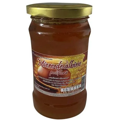 Miere poliflora, 400 gr, Apilplant Reghin