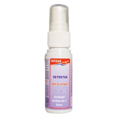 Detoxtab Spray Bucal 30ml Favisan