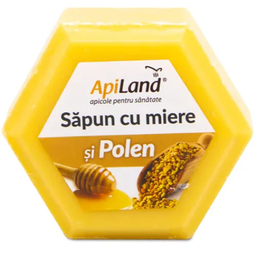Sapun Miere si Polen, 100g, Apiland