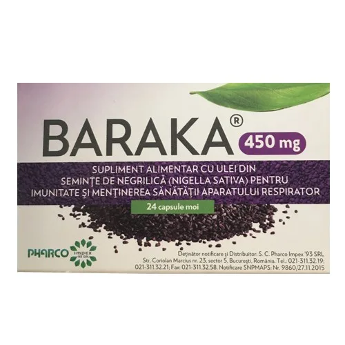 Baraka 450mg 24cpsPharco 