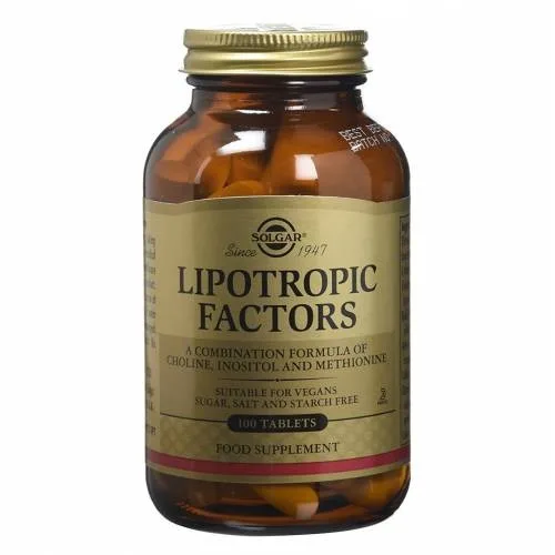  Factori Lipotrofici 50cp Solgar