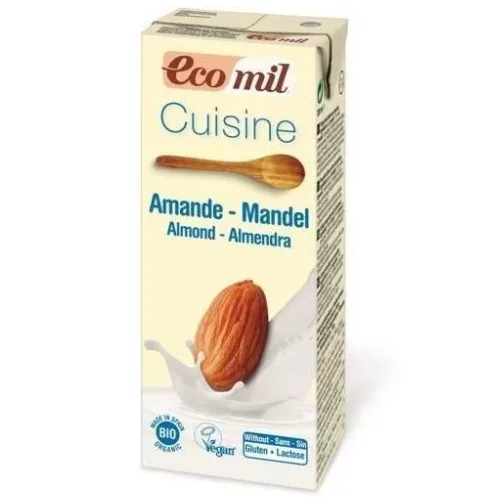 Smantana Migdale Ecomil Bio 200ml, Ecomil