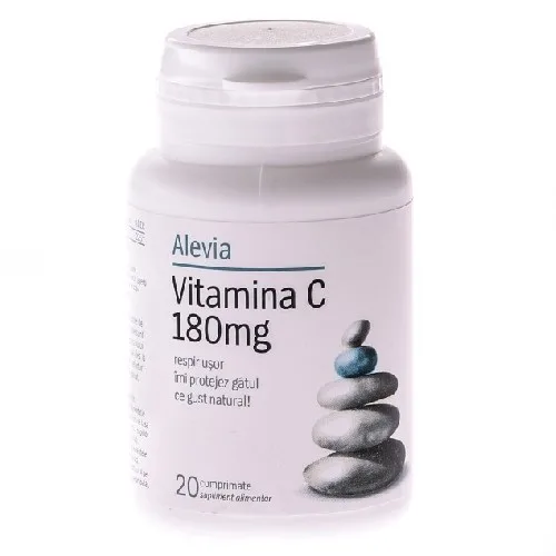 Vitamina C 180mg 20cpr Alevia