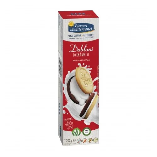 Dobloni Dark White 120g, Piaceri Mediterranei