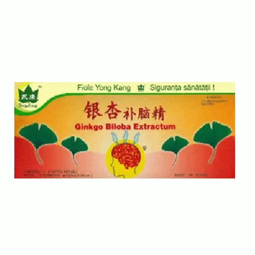 Fiole Ginkgo Biloba 10 fiole