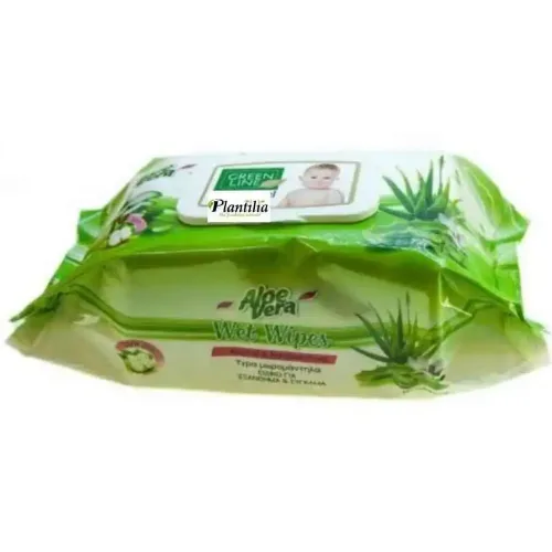 Servetele Umede Cu Capac Aloe Vera 72buc Ela Kozmetik