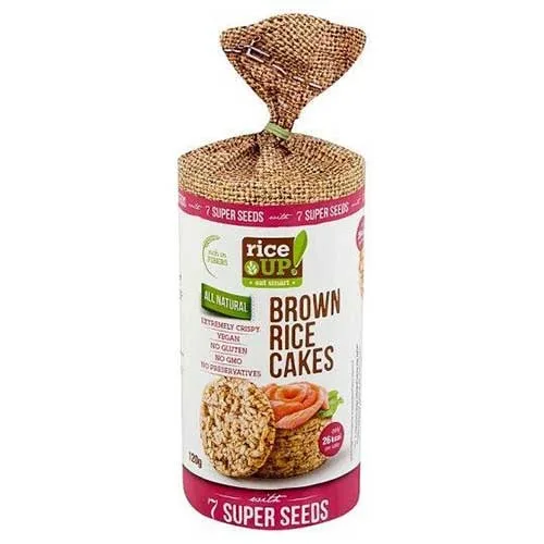 Rondele din Orez cu 7 Seminte, 120g, RiceUp 