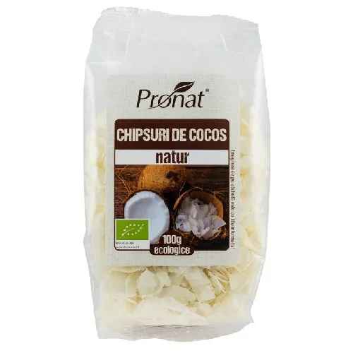 Chipsuri Eco Nuca Cocos, 100g, Pronat