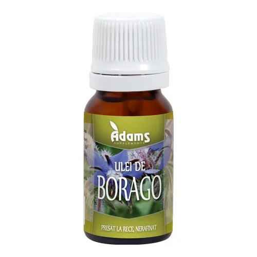 Ulei de Borago (Limba mielului), Adams Supplements, 10ml