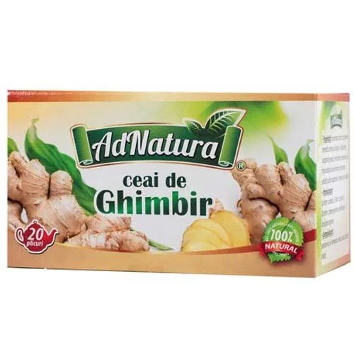Ceai Ghimbir 20dz AdNatura