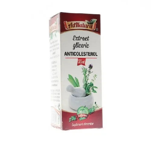 Extract Gliceric Anticolesterol 50ml AdNatura
