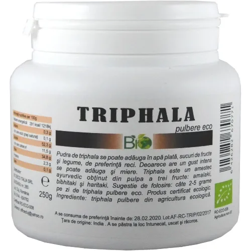 Triphala Pulbere Eco 250gr Deco Italia